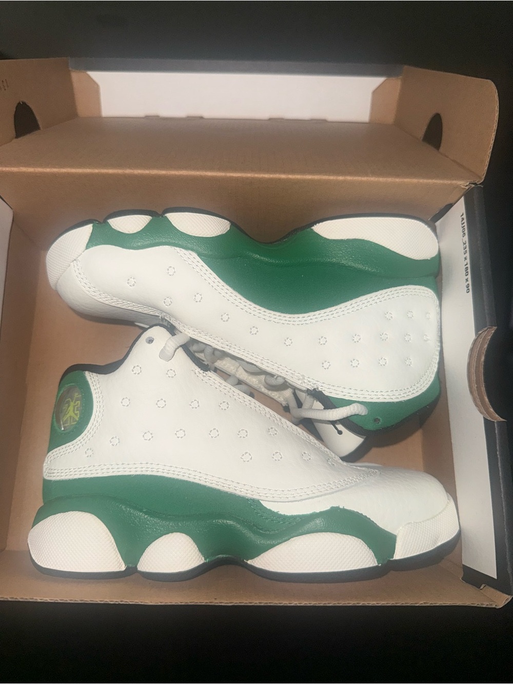 Nike Air Jordan 13 Retro Lucky Green Kids 12C New In Box